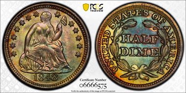 1848 H10C Medium Date MS66