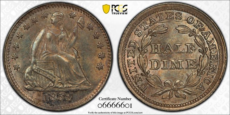 Cert 06666601 - Coin Image