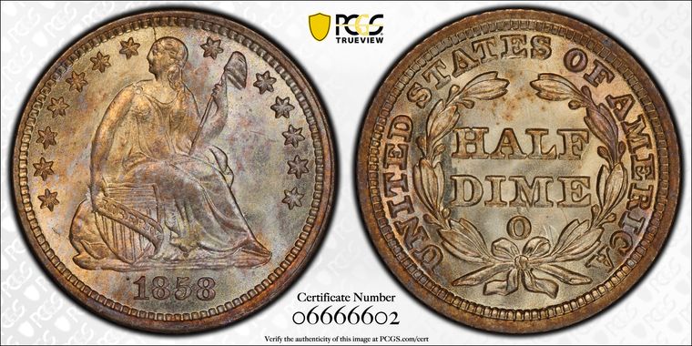 Cert 06666602 - Coin Image