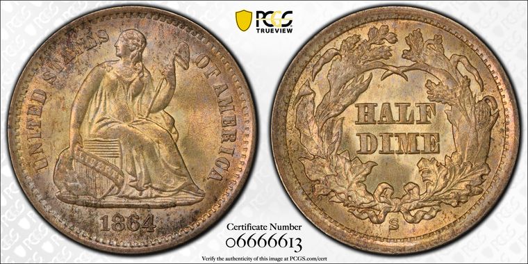 Cert 06666613 - Coin Image