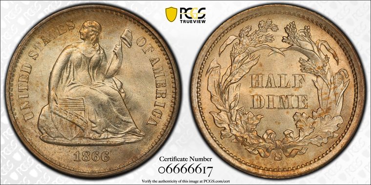 Cert 06666617 - Coin Image