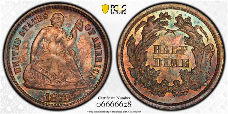 Cert 06666628 - Coin Image