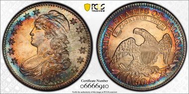 1833 50C MS68