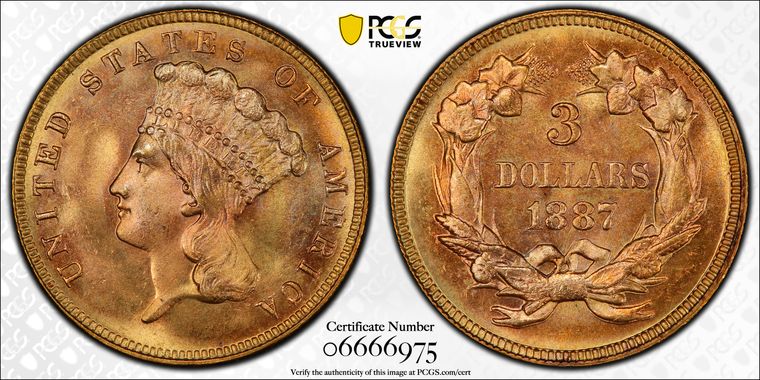 Cert 06666975 - Coin Image