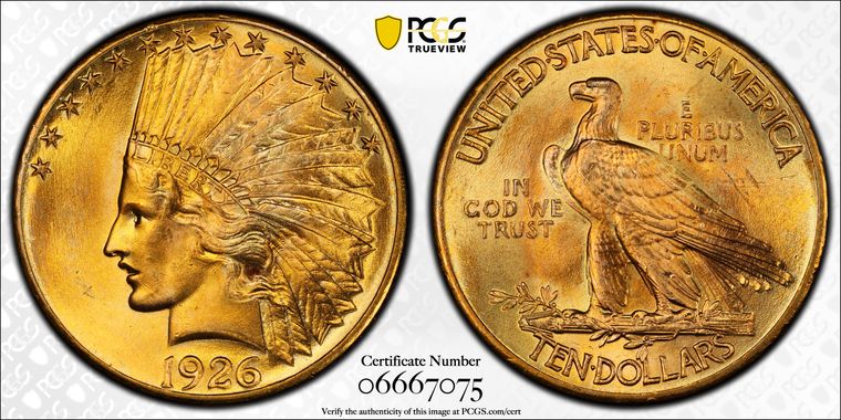 Cert 06667075 - Coin Image