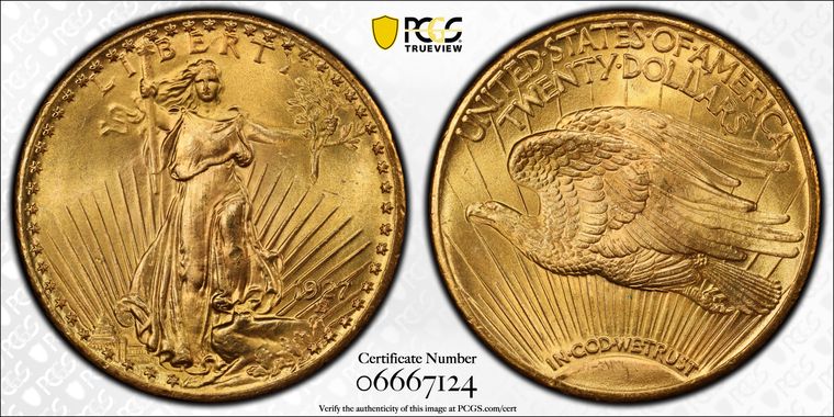 Cert 06667124 - Coin Image