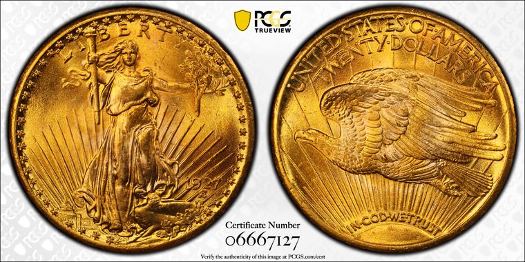 Cert 06667127 - Coin Image