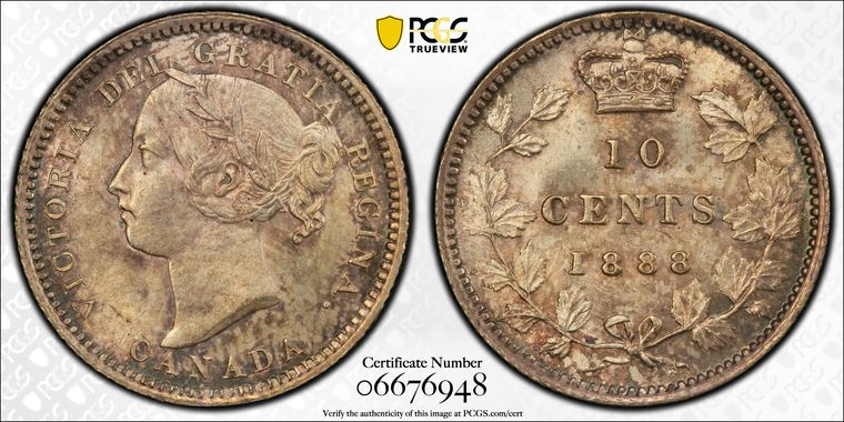 Cert 06676948 - Coin Image