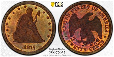 1875 20C J-1412 PR65BN