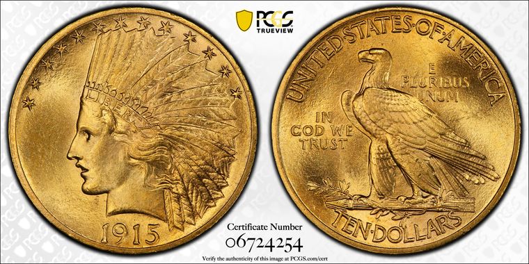 Cert 06724254 - Coin Image