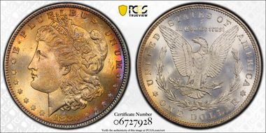 1883 $1 MS67+