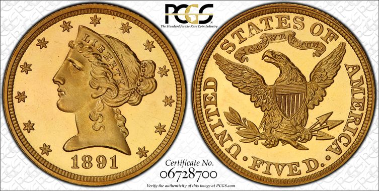 Cert 06728700 - Coin Image