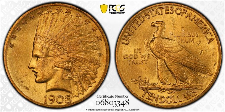 Cert 06803348 - Coin Image