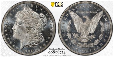 1888-O $1 MS65DMPL