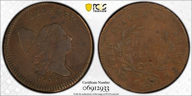 1797 1/2C Lettered Edge VF30BN