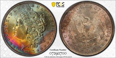 1883-O $1 MS63