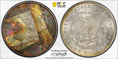 1889 $1 MS65