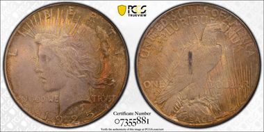 1925 $1 MS63