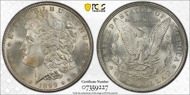 1899 $1 MS65