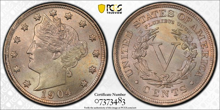 Cert 07373483 - Coin Image