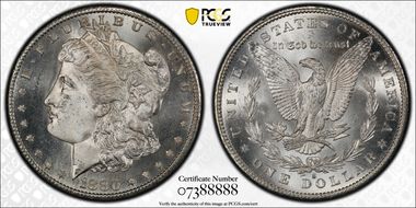1880-S $1 MS65