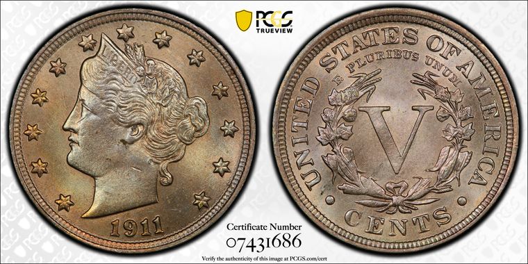 Cert 07431686 - Coin Image