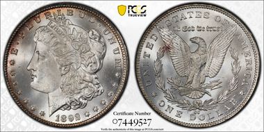 1892-CC $1 MS66