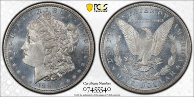 1891-O $1 MS65DMPL
