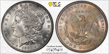 1885 $1 MS64