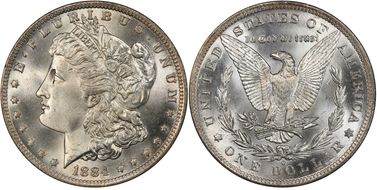1885 $1 MS67