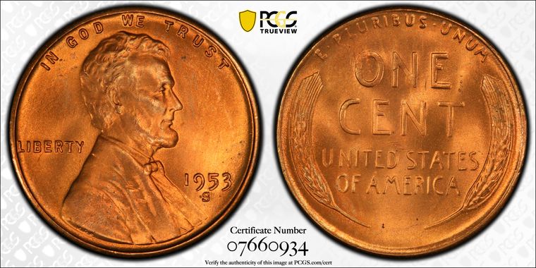 Cert 07660934 - Coin Image