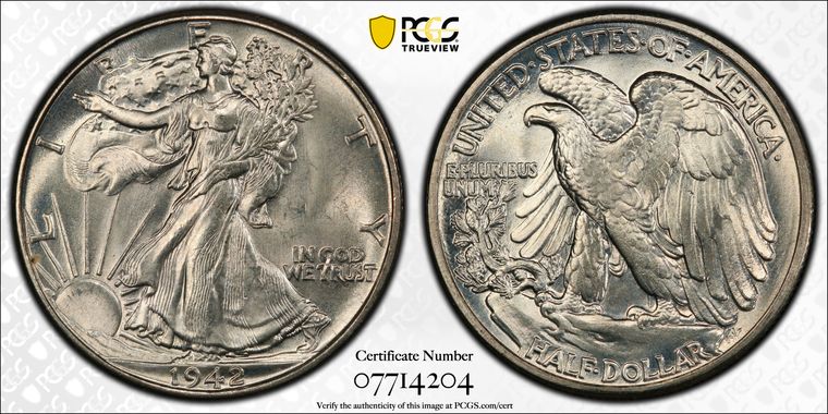 Cert 07714204 - Coin Image