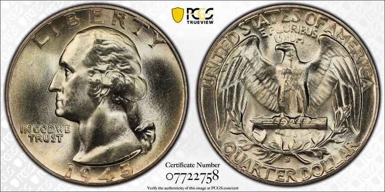 Cert 07722758 - Coin Image