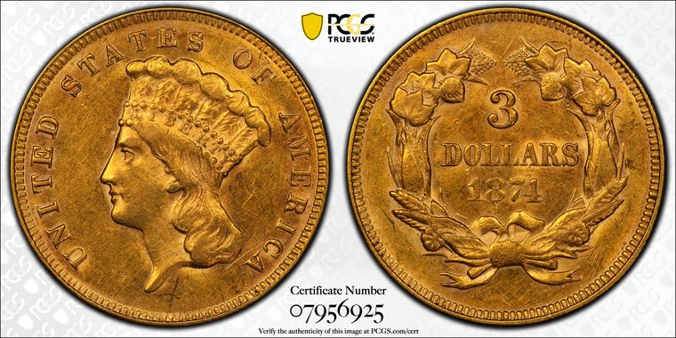 Cert 07956925 - Coin Image