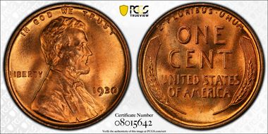 1930 1C MS67+ RD