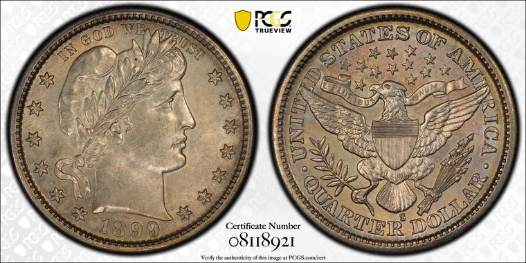 Cert 08118921 - Coin Image