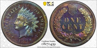 1896 1C PR65BN