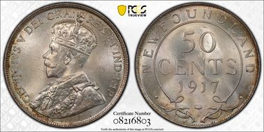 1917-C 50C MS66+