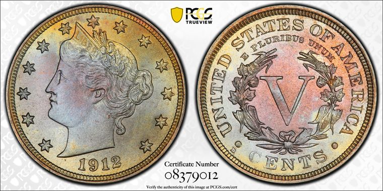 Cert 08379012 - Coin Image