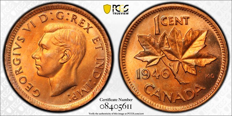 Cert 08405611 - Coin Image