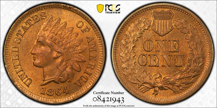 Cert 08421943 - Coin Image