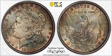 1886 $1 MS65