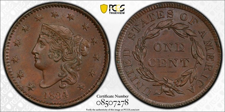 Cert 08507278 - Coin Image