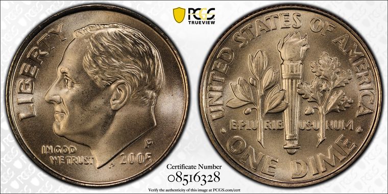 Cert 08516328 - Coin Image