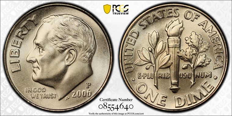 Cert 08554640 - Coin Image