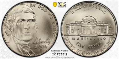 2006-P 5C Monticello Satin Finish SP69FS
