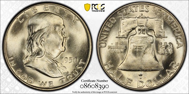 Cert 08608390 - Coin Image