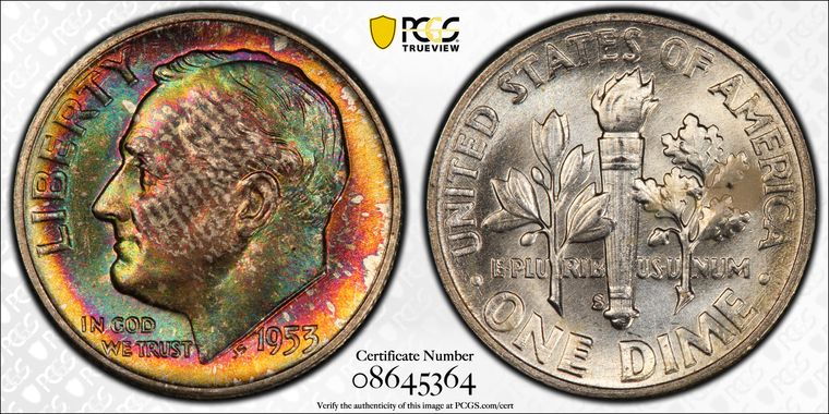 Cert 08645364 - Coin Image