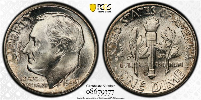 Cert 08679377 - Coin Image