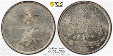 1871-Zs H Peso KM-408.8 MS61
